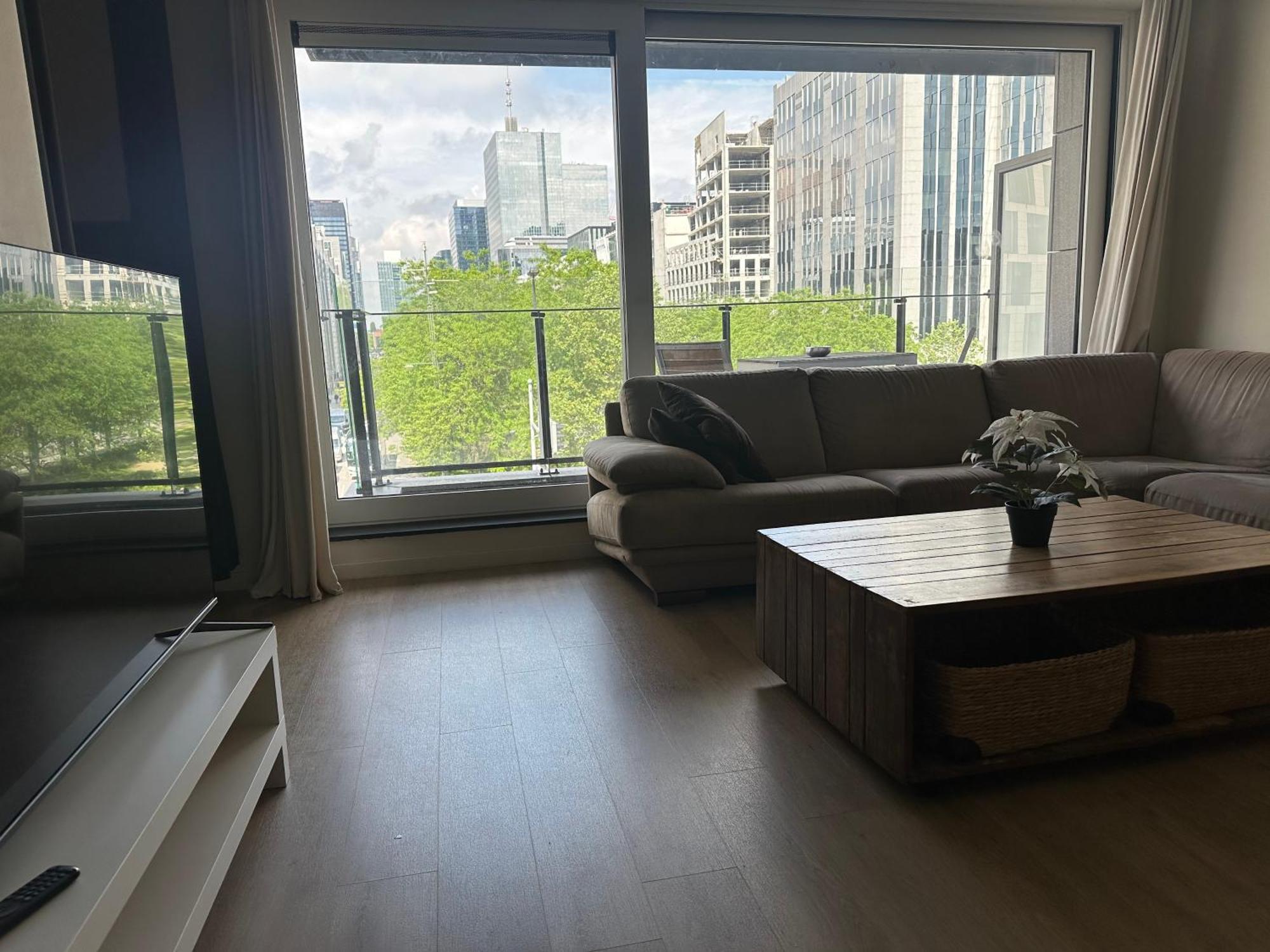 Apartment In Brussels City With Beautiful View Zewnętrze zdjęcie